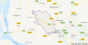 dhamrai map